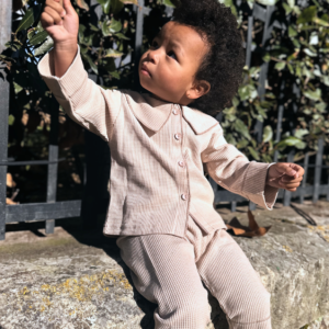 Conjunto 2 prendas en algodón orgánico.